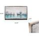 English Gray Morning 61.75 X 37.75 inch Hand Painted Canvas